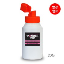 원더잉크 브라더 DCP-J100 MFC-J200 MFC-J220 무한리필잉크, 07 브라더 프린터잉크 빨강200g, 1개