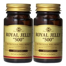 솔가 로얄젤리 500mg 60캡슐 x 2개 기타영양제, 1개