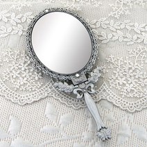 케이엠데코 접이식나비타원(대) 손거울, 주석