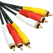 케이블마트 MACK HA03 3RCA 콤포지트 케이블 AV 영상 음향 케이블, 50M