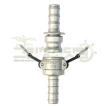 알루미늄캄록카플러 C+E형 SET 38mm 호환 카프링 카플링 커플러 커플링 호스연결부속 호스연결부품 알루미늄호스연결구 호스연결용품, 1개