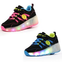 휠리스 아동용 바퀴달린 운동화 LED YX-169