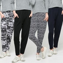 진스타일 여성 아이스레이온 9부 쿨링팬츠 여름바지 L7303