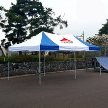 홍캐노피 스틸 프레임 32mm + 프리미엄 캐노피 천막 2 x 3 m, 녹색, 1세트