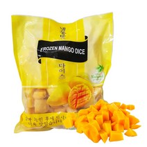 [상큼한 과일 본연의 맛과 향] 냉동 망고 1kg, 10개