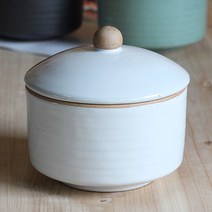 토비 소담 화이트 뚜껑합 2호 찬기, 1개