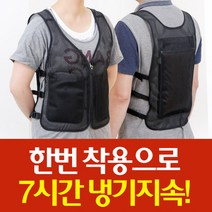 빙고 아이스조끼 얼음조끼 쿨조끼 냉조끼, 검정