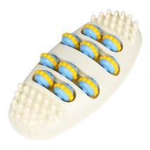 도매창고 발 롤러 지압 마사지기 다리 안마기 발바닥 지압기 지압판 마사지 풋롤러, 1개