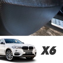 BMW X6 (F16) 도어커버 스크래치 잔기스 방지 가드, 카본