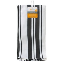 뮤키친 코튼 스트라이프드 디쉬타월 키친크로스 50.8 x 76.2cm, 혼합 색상, 1개
