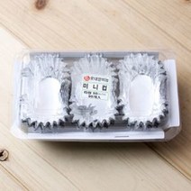 90p 타원형 은박 베이킹컵(90148), 단일