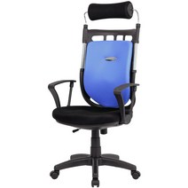 체어포커스 슈퍼K1 베이직 올메쉬 의자, 올메쉬-블루