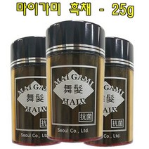 마이가미흑채 - 25g 남성흑채 여성흑채 흑채 헤어케어, 쿠팡 ZERONE 다크브라운