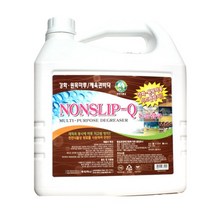 논슬립큐 (골드) 4리터 미끄럼방지스티커 논슬립큐 미끄럼방지 미끄럼방지제 청소용품 유아안전