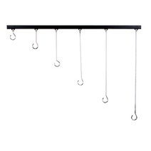 코코디피 옷가게 디피봉 자석 옷걸이 롱고리 매장 철재 옷거리 행거 부착, 40cm(1개당), 1개