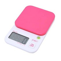 드레텍 주방전자저울 KS-254PK, 핑크