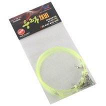 오기몰 마하피싱 침선 2단채비 형광라인 핀도래타입 우럭/갈치 바늘