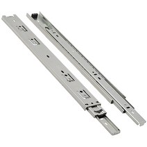 디데이마트 서랍레일 서랍장레일 옷장레일 가구레일 백색레일 2단레일 3단레일 구슬레일 볼레일 수납장 싱크대 레일 씽크대 주방 밥솥레일 렌지대레일 책상 광폭 댐핑 댐퍼 고하중 철레일, 선택5)3단 35mm레일/350mm(2개1조)