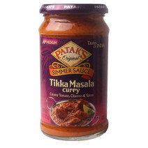 파탁스 시머 소스 티카 마살라 커리 크리미 토마토 실란트로 & 스파이스 글루텐 프리, 425g, 1개