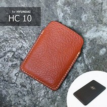 헤르만 제네시스G80 카드형 스마트키 가죽케이스 스텐다드타입 HC10, 로즈 레드
