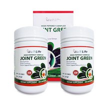 웰라이프 조인트그린 180캡슐 2통 / Welllife Joint Green, 2000mg, 2개