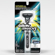 질레트 마하3 매뉴얼 면도기, 1개, 1개