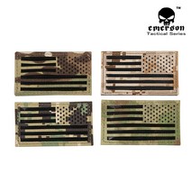 [에머슨 기어] 패치 성조기 우측 4종 택 1, ATACS-FG