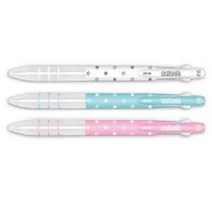 자바 3공바디(50%할인) 3색 셀렉트 중성펜 세트 0.5mm, 검정리필, 1개