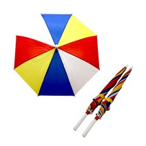 석광교재 색동우산 칼라우산 운동회 응원용품