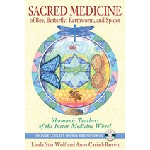 Sacred Medicine of Bee Butterfly Earthworm and Spider: Shamanic Teachers of the Instar Medicine Wheel, Bear & Co
