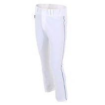 미즈노 기성 야구바지 (9027) 백+청1선