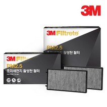 3M 초미세먼지 활성탄 필터, 1개, 쉐보레|6255 크루즈
