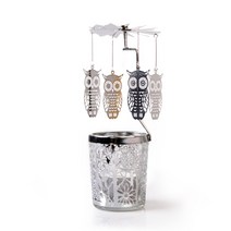 카릭스 흠집제품 회전캔들홀더 부엉이(고급형)