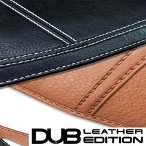 DUB 가죽 대쉬보드커버 튜닝용품, 검정-블랙스티치, 스포티지R QL(15.8~)(스피커무)