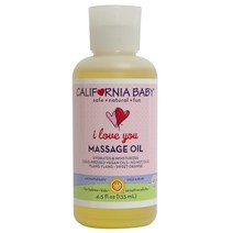 캘리포니아베이비 유아 마사지 오일 아이 러브 유, 133ml, 1개