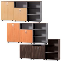 조은나라 착불배송-선택형 3단장 3단오픈장 올문장 하문장중 책장 사무용책장, A급3단(오픈장)/월넛