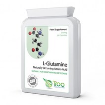 영국산 트루 L-글루타민 아미노산 보충제 (500mg 90 캡슐), 10g, 90캡슐