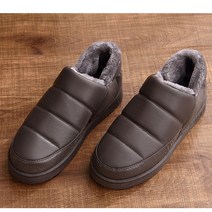 겨울 푹신한 패딩 실내화 발목 털 양모 자주 신는 사무실 실내외겸용 페이크퍼 캠핑 털신발 털실외화 룸슈즈
