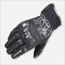 KOMINE GK-821 카본 방한장갑, BLACK/CRUSH BLACK