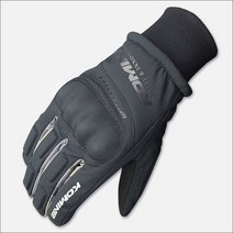 KOMINE GK-816 코미네 터치 방한 장갑, BLACK/RED