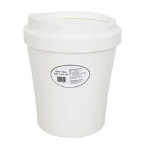 바람 슈슈 텀블러 휴지통 8L, 화이트, 1개
