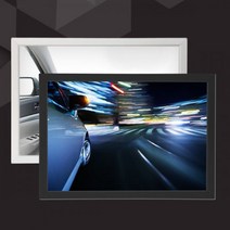 포토라이트 40X60 LED광고판, 실버