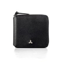 [코앤크릿] 17WTZ0210C03BK 트리포드 지퍼 여성 반지갑 블랙