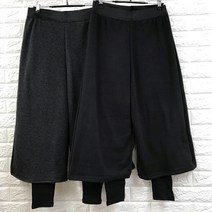 빅걸스토리 여성용 빅사이즈 허리밴딩 통바지 레깅스