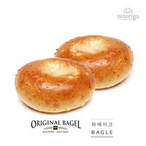 우리가스토리 프리미엄 어니언 베이글 냉동빵 냉동생지, 6개