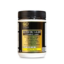 고헬씨 고 피쉬오일 원어데이 비타민D 1000IU 200캡슐 1통, 1500mg, 1개