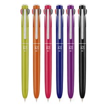 [모리스] 스타플로 3색 멀티펜 0.7mm 1개입 리필포함, $N47_다크바이올렛