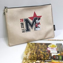 HUE JJ164 미키 클러치백 빅 스포츠 크로스백 클러치