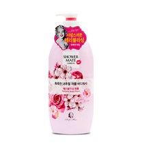 샤워메이트 퍼퓸 바디워시 대용량 900ml 체리블러썸, 1개
