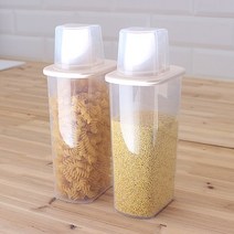 허니쿡 잡곡통, 화이트, 2개